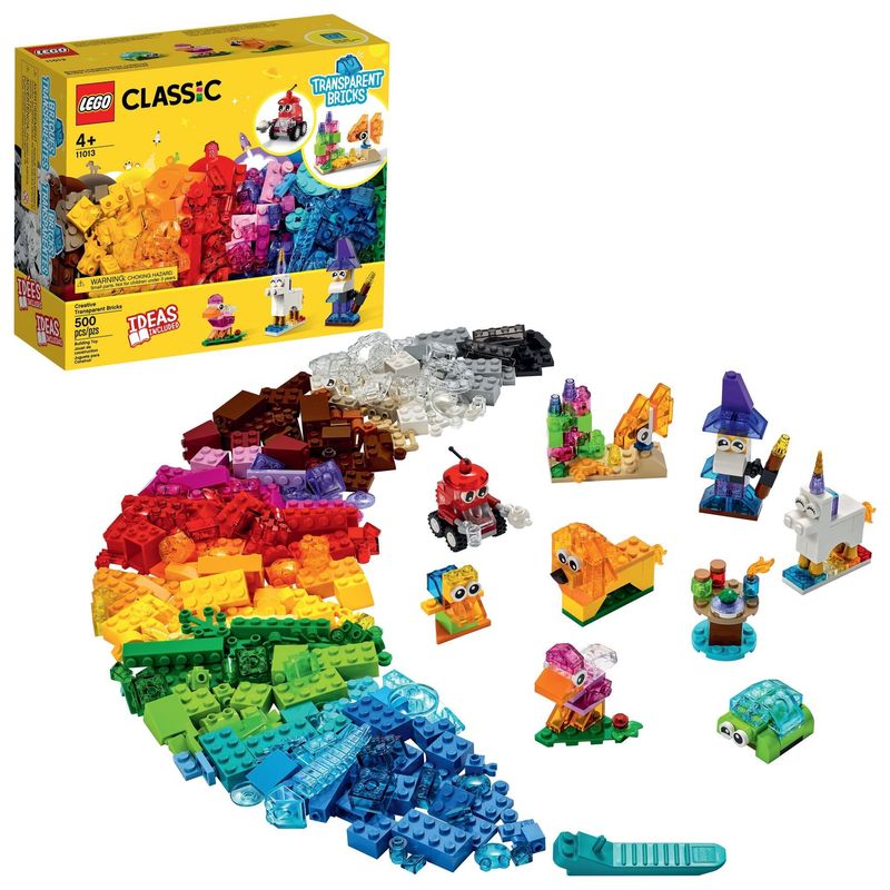 LEGO® Classic Creative Transparent Bricks