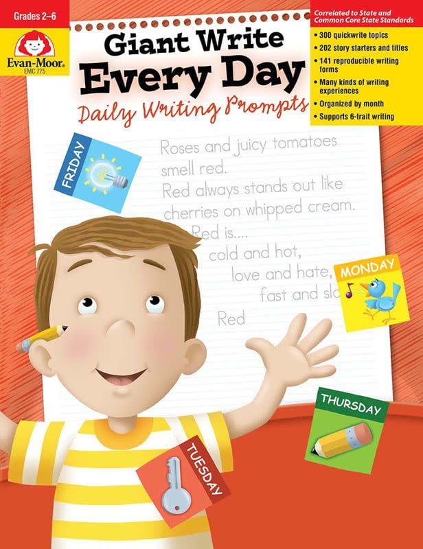 Giant Write Every Day: Daily Writing Prompts, Grades 2-6
