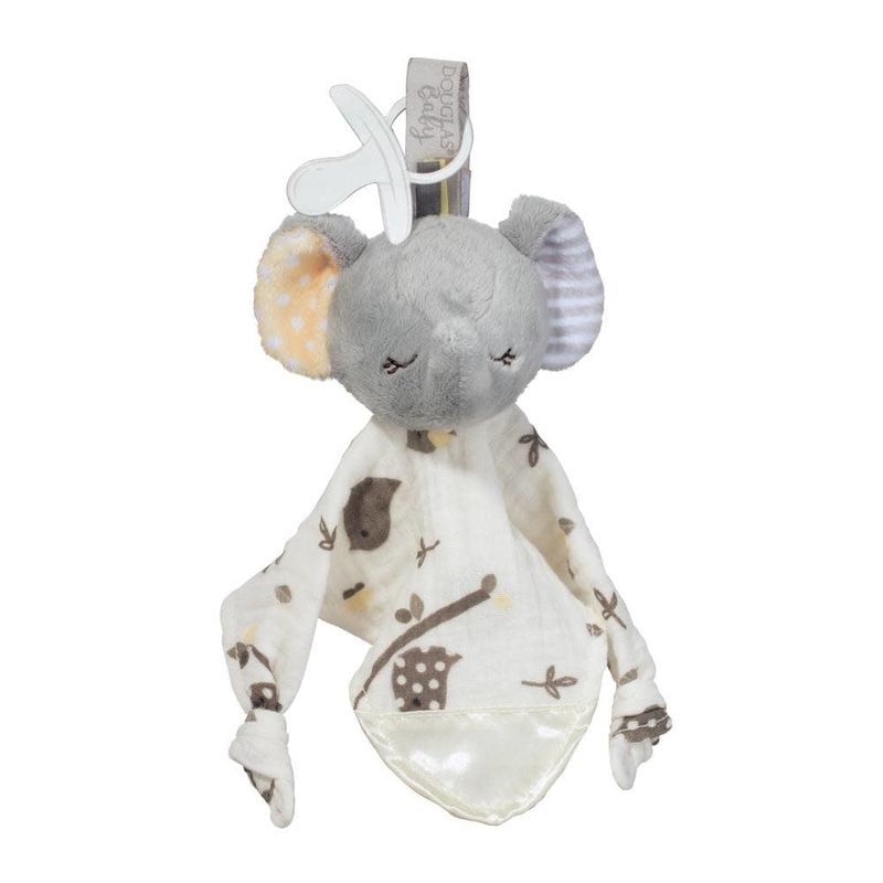 Joey Gray Elephant Paci Lovey