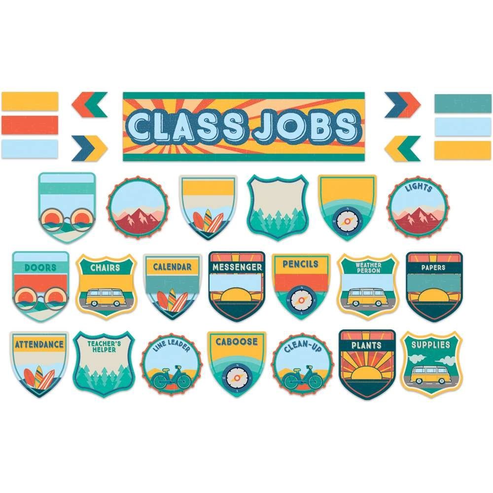 Adventurer Class Jobs Mini Bulletin Board Set