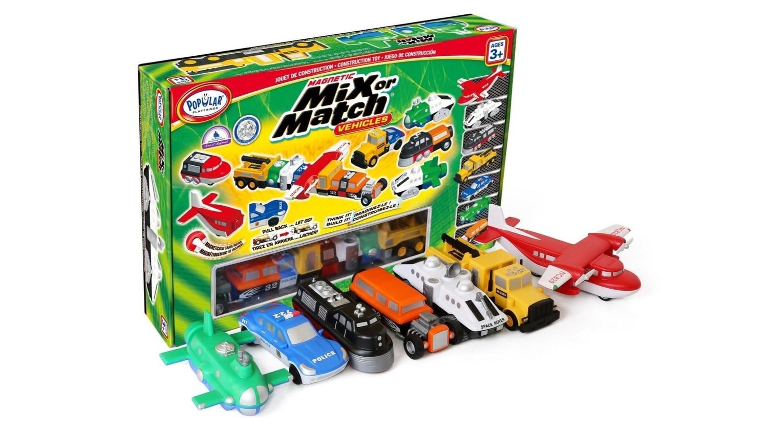Magnetic Mix or Match Vehicles - Deluxe Set 1