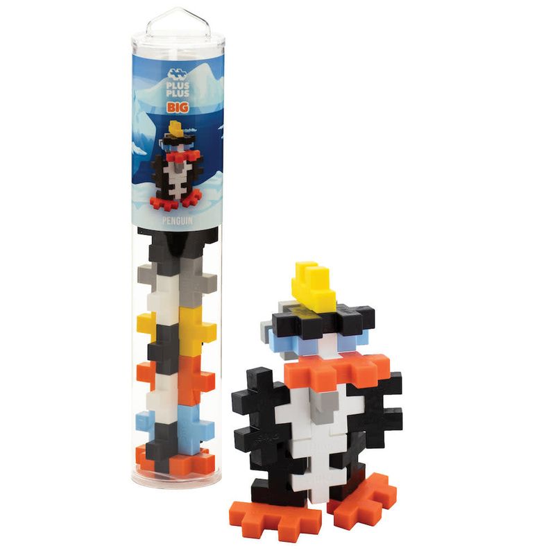 PLUS PLUS® BIG 15 PC Tube - Penguin