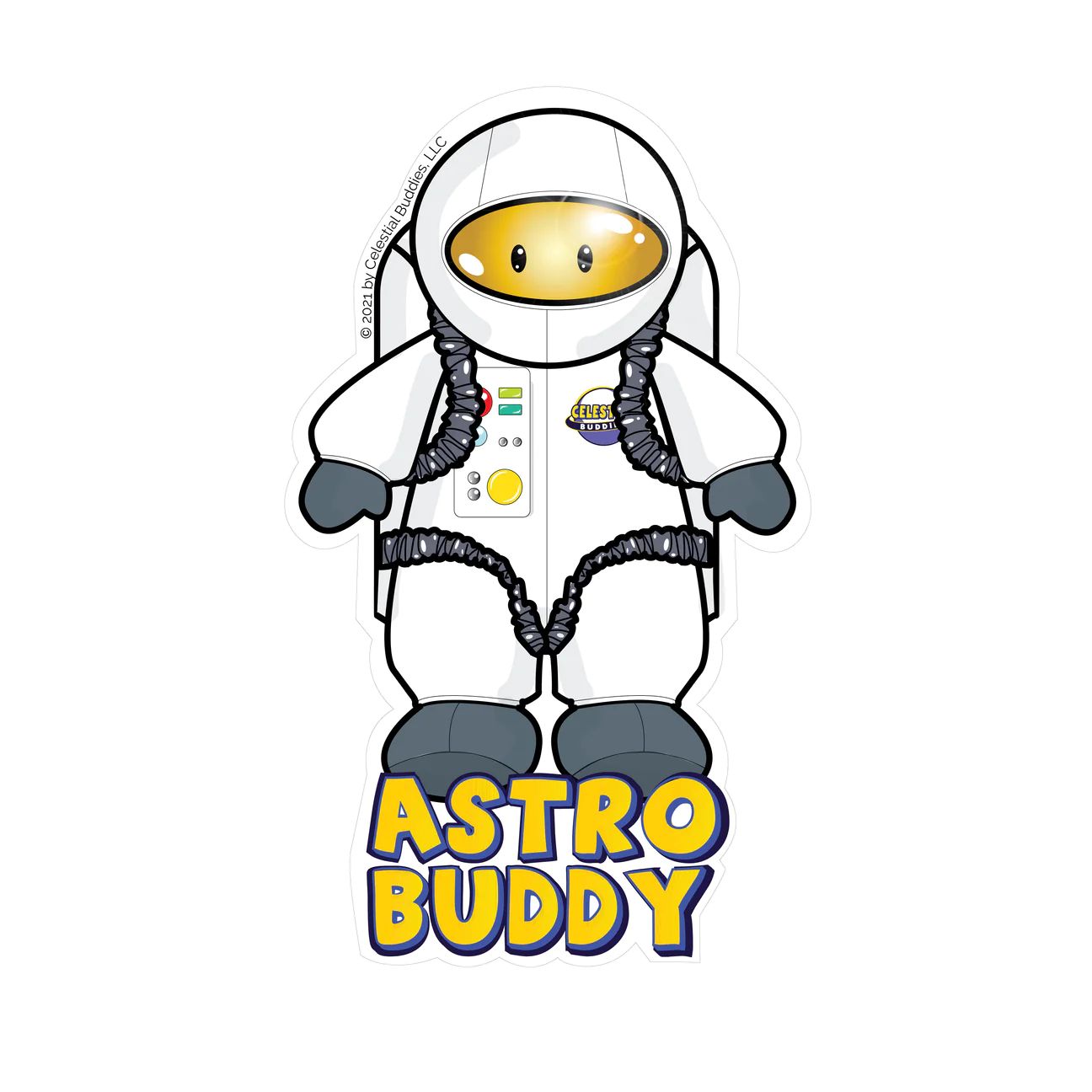 Astrobuddy Vinyl Sticker