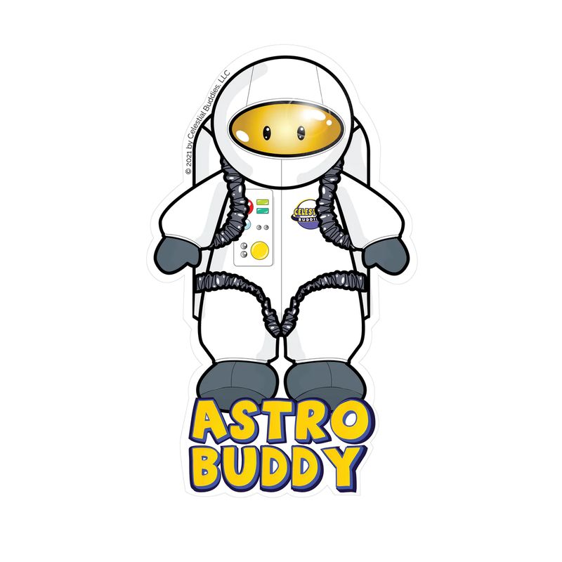 Astrobuddy Vinyl Sticker