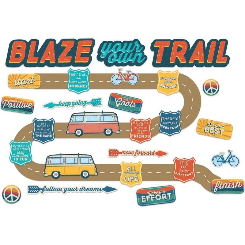 Adventurer Blaze Your Own Trail Mini Bulletin Board Set