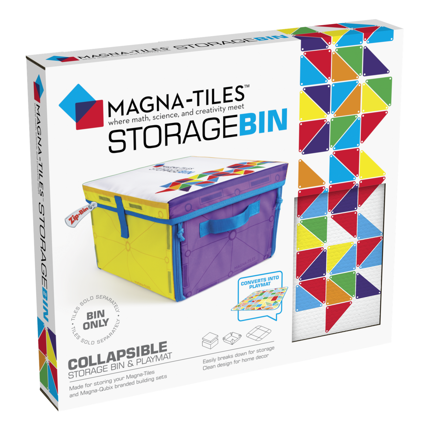 Magna-Tiles® Storage Bin & Interactive Play-Mat