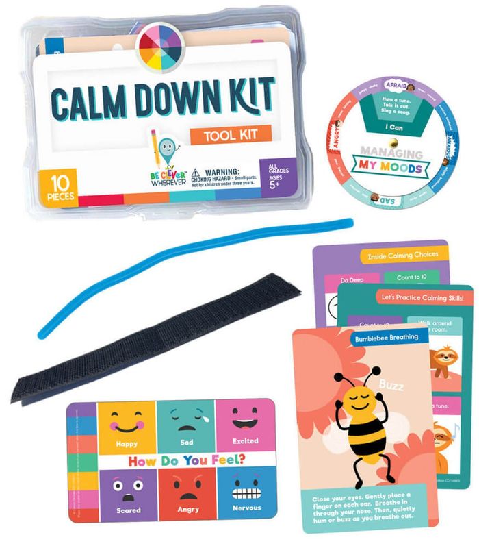 Calm Down Kit Manipulative Grade K-5 Calm Down
