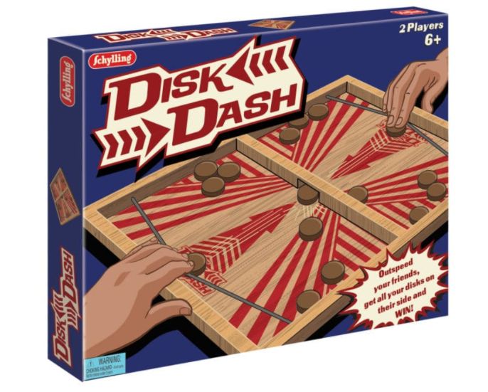 Disk Dash Game