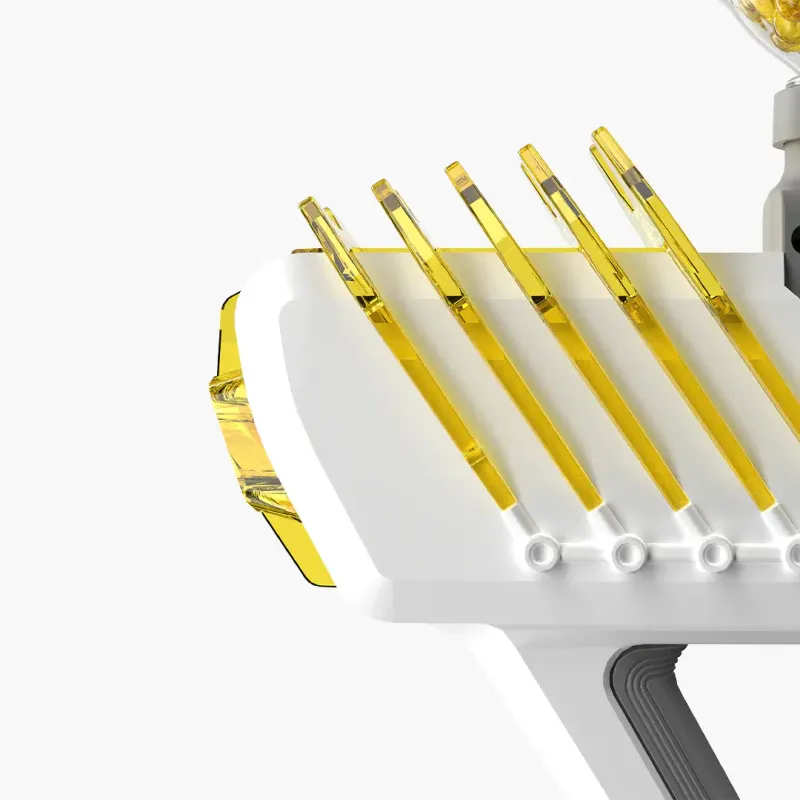 *GEL Blaster Surge Custom Fins And Tips - Yellow