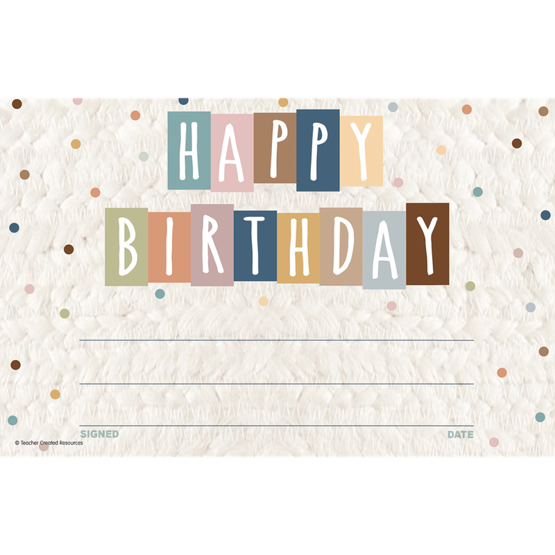 Everyone is Welcome Happy Birthday Awards