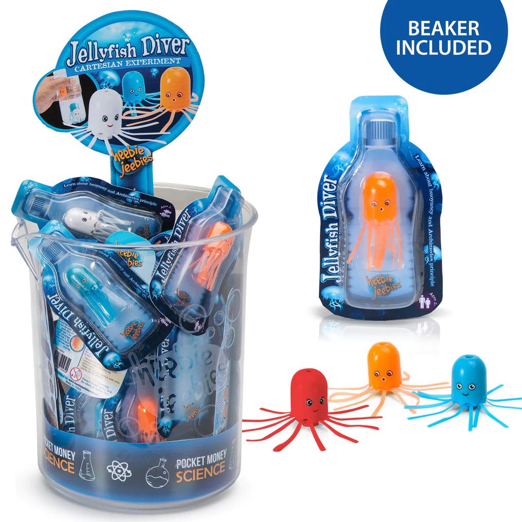 Jellyfish Diver in Beaker