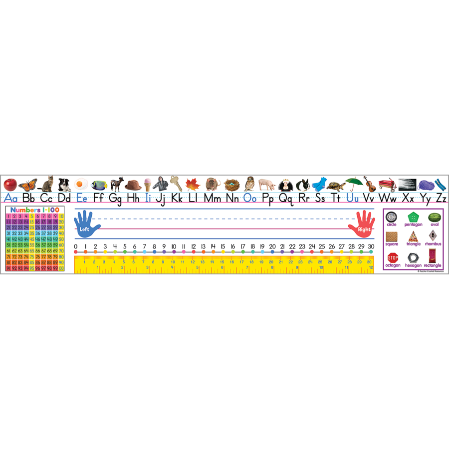Colorful Traditional Printing Jumbo Nameplates