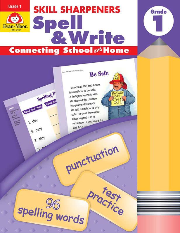 Skill Sharpeners: Spell & Write, Grade 1