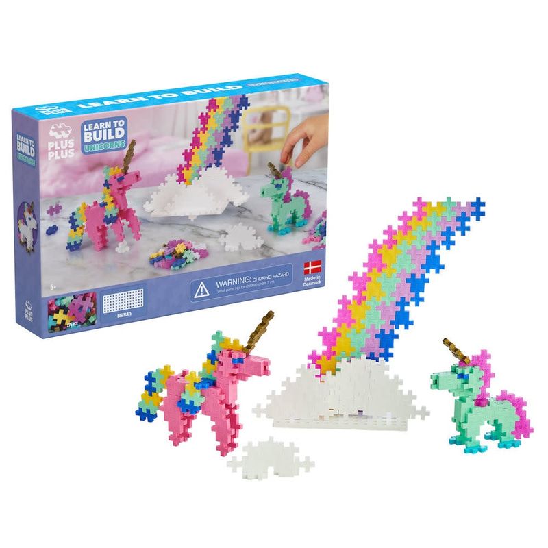 PLUS PLUS® Learn to Build - Unicorns