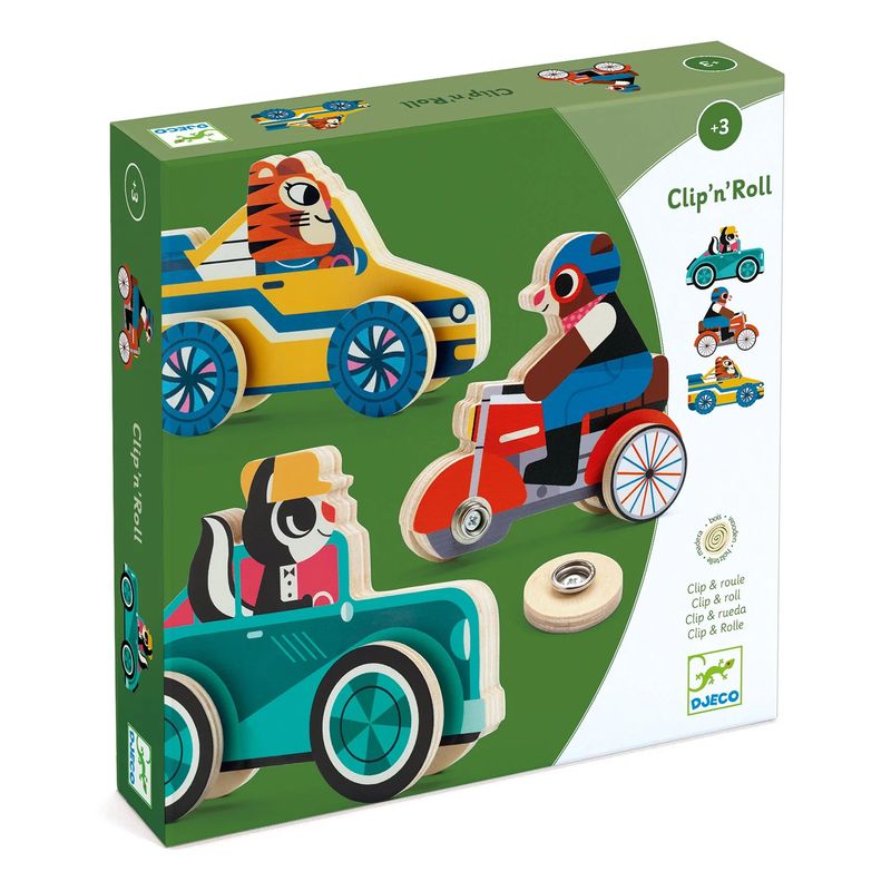 Clipacar Snapping Wheels Skill Boards