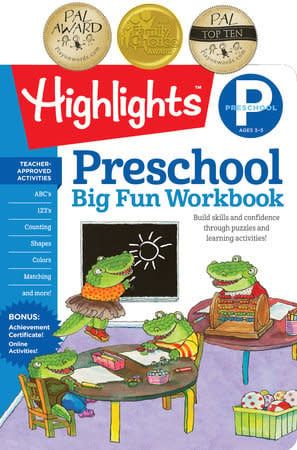 Highlights Big Fun Activity Workbooks: Preschool Big Fun Workbook