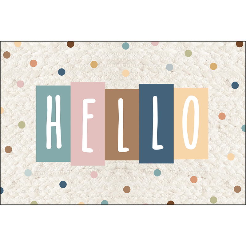 Everyone is Welcome Hello Postcards