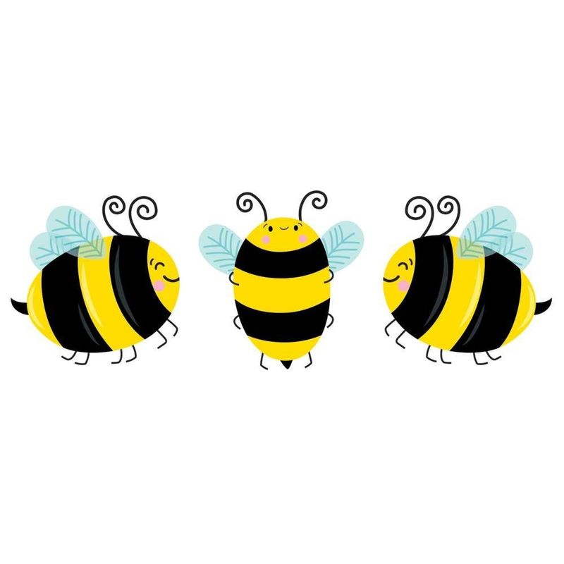 Bees 6" Designer Cut-Outs