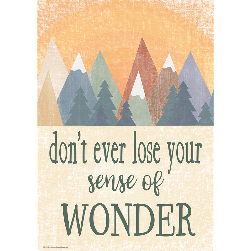 Don't Ever Lose Your Sense of Wonder Poster