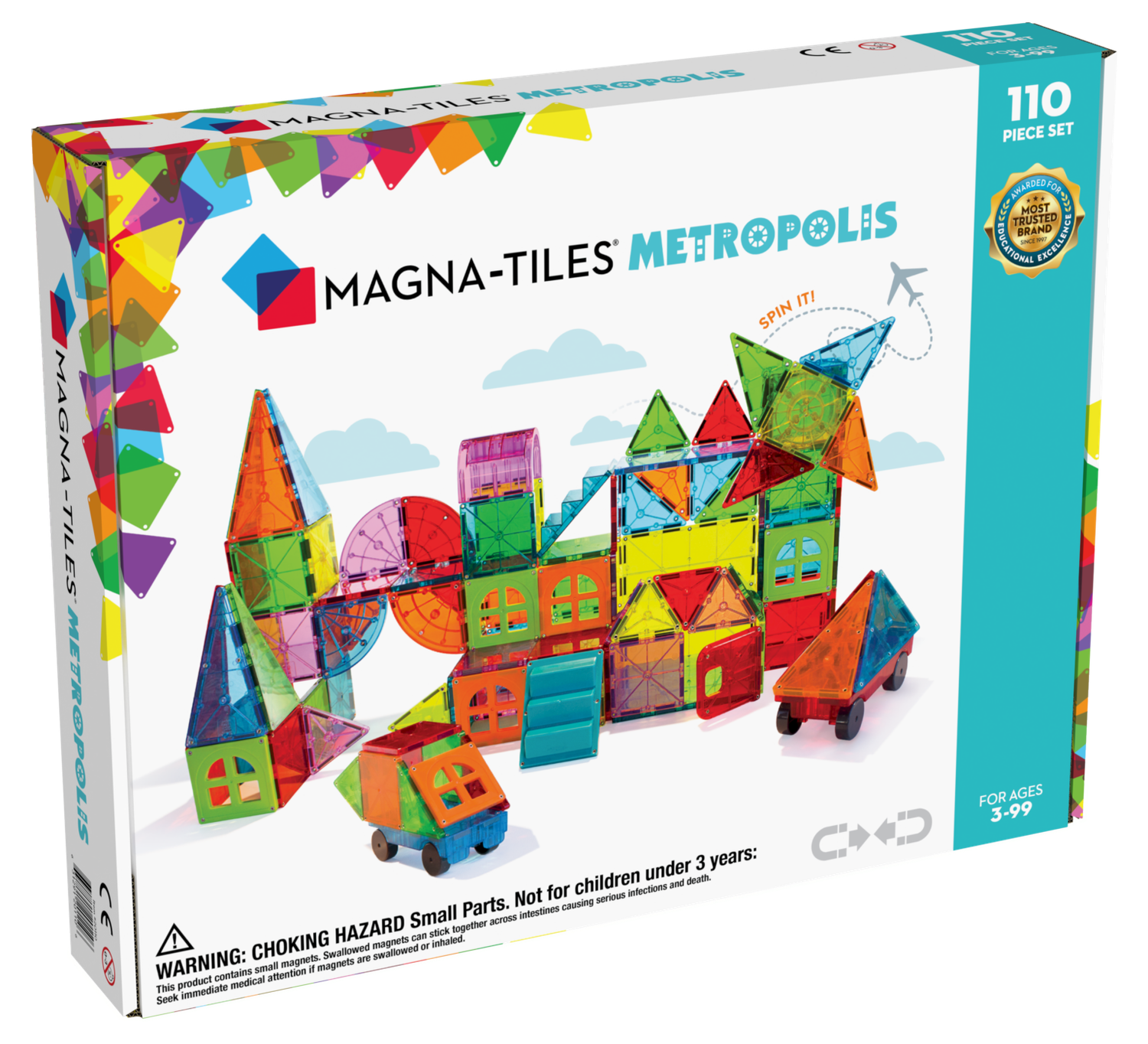 Magna-Tiles® Metropolis 110-Piece Set