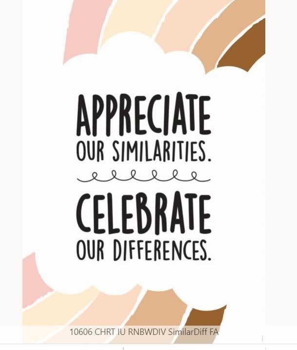 Appreciate Our Similarities Poster