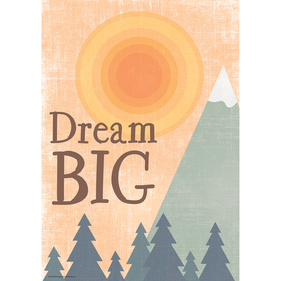 Dream Big Positive Poster