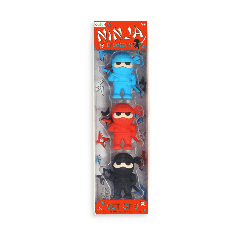 Ninja Erasers