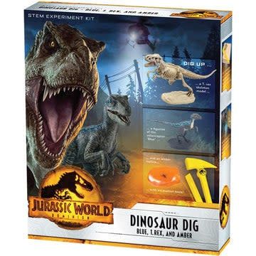 Jurassic World: Dominion Dinosaur Dig - Blue, T. Rex, and Amber