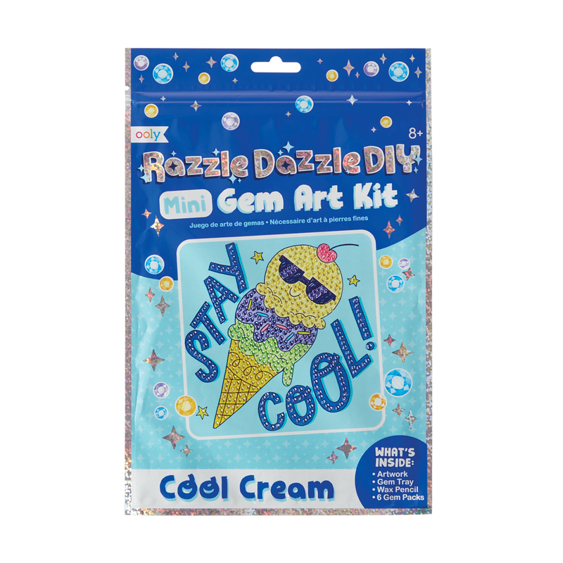 Razzle Dazzle DIY Gem Art Kit - Cool Cream