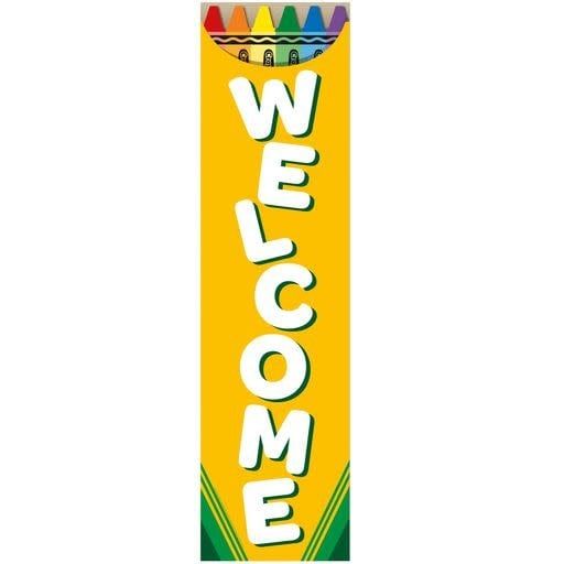 Crayola Welcome Banner