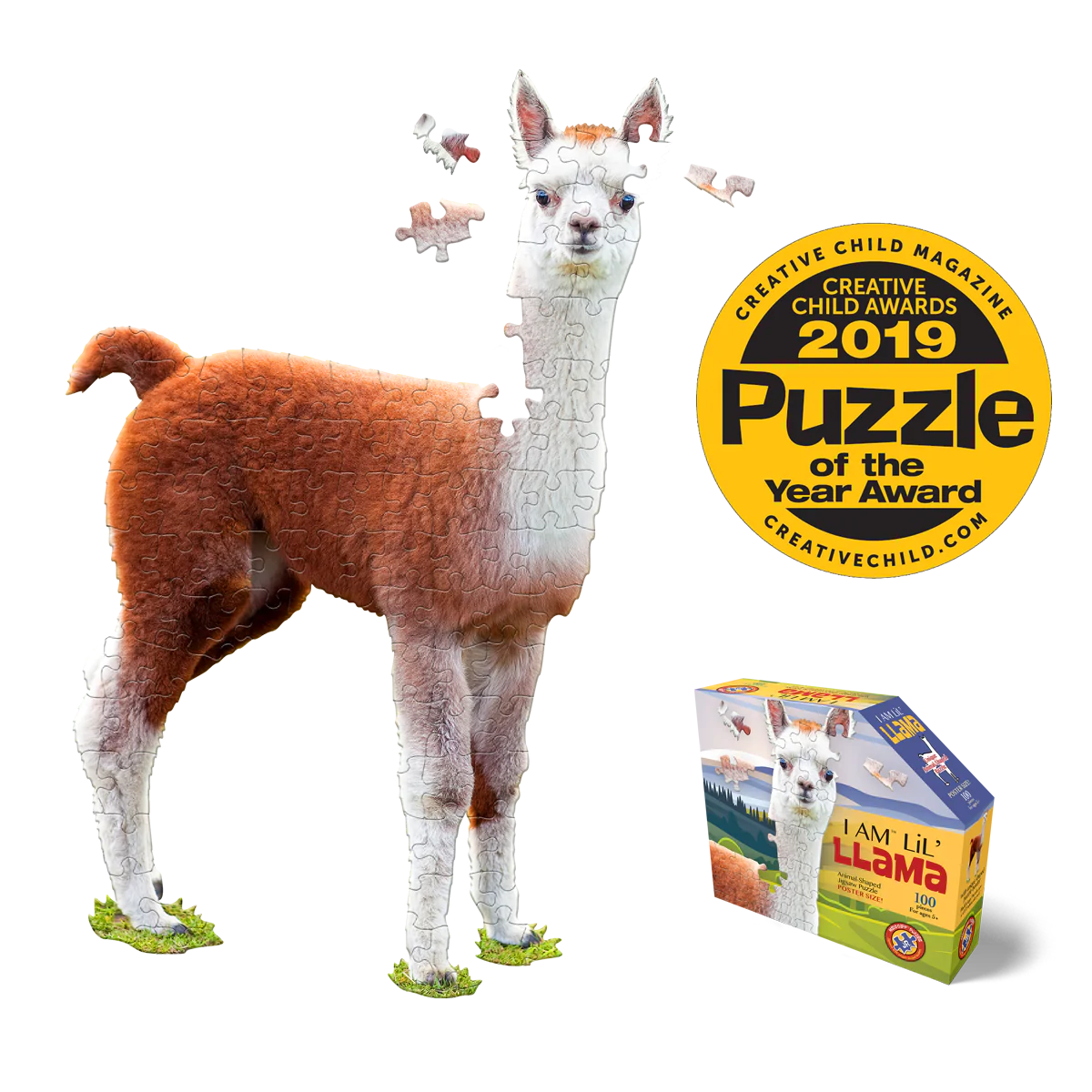 *I AM LiL' LLAMA 100 pcs Puzzle