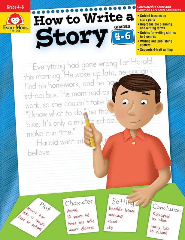 How to Write a Story, Grade Level: Grade 4-6