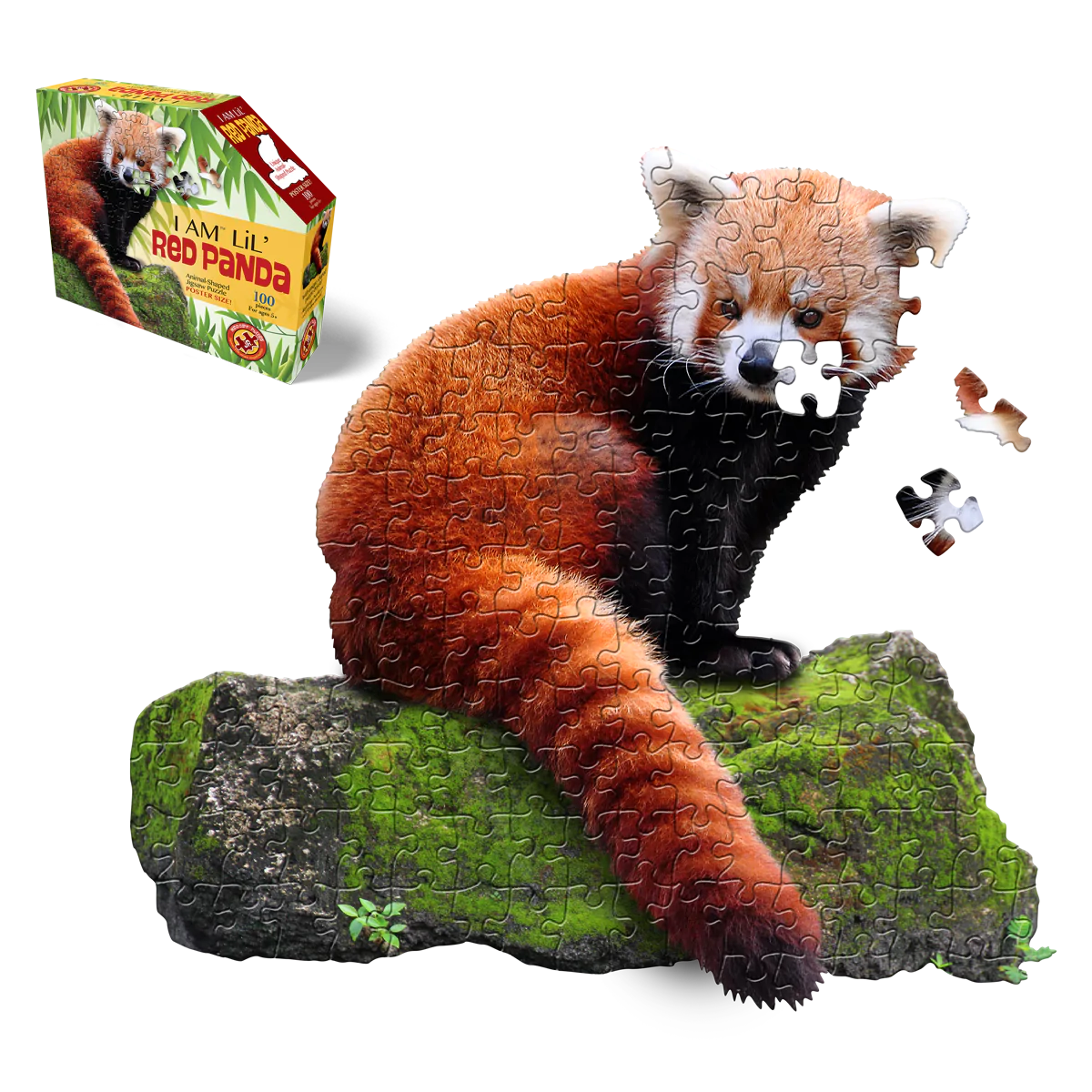 I AM LiL' RED PANDA 100 pcs Puzzle