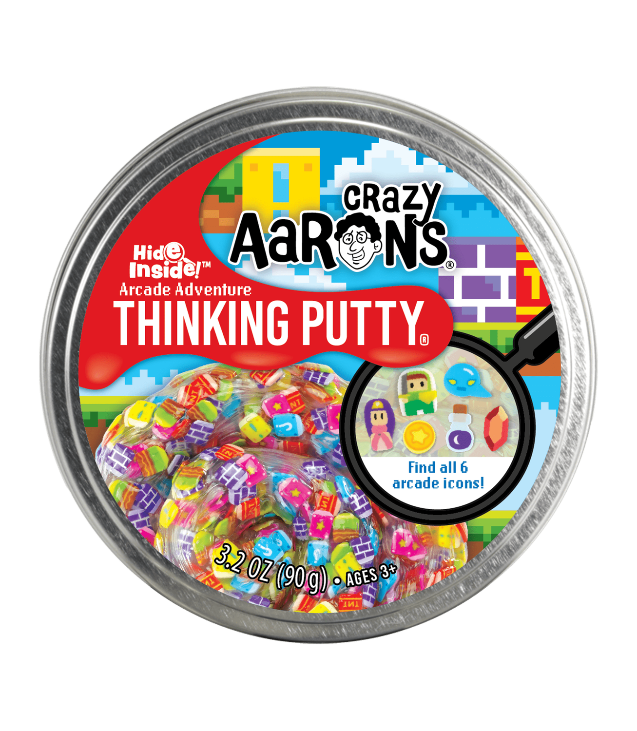 Crazy Aaron's® - Hide Inside!™ Arcade Adventure Thinking Putty®