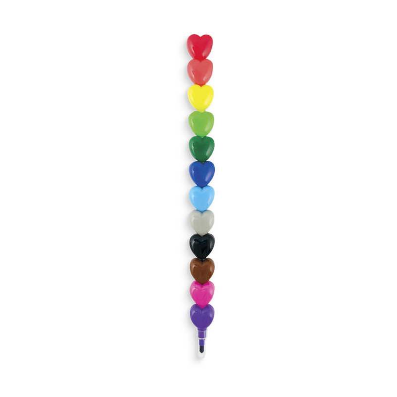 Heart to Heart Stacking Crayons