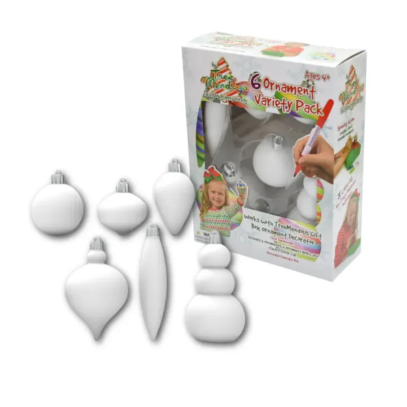 6 Ornament Variety Pack