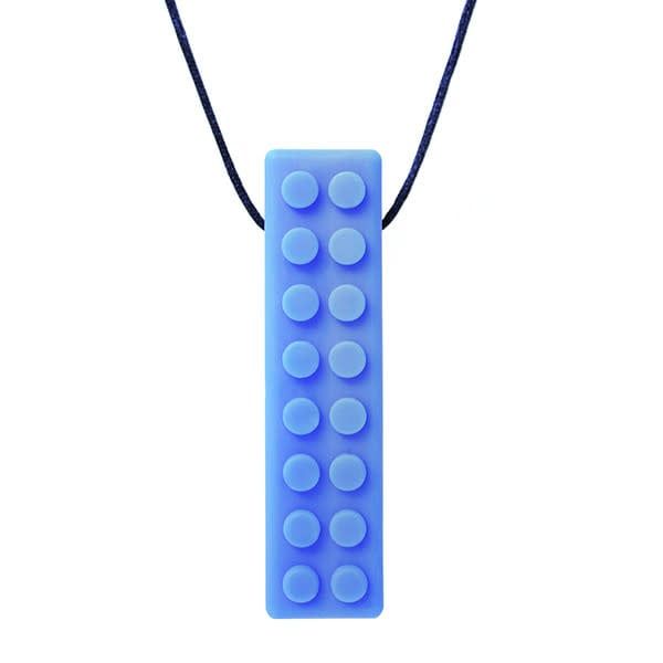 Ark's Brick Stick® Chew Necklace (Textured) - Royal Blue, XXT / Very Firm
