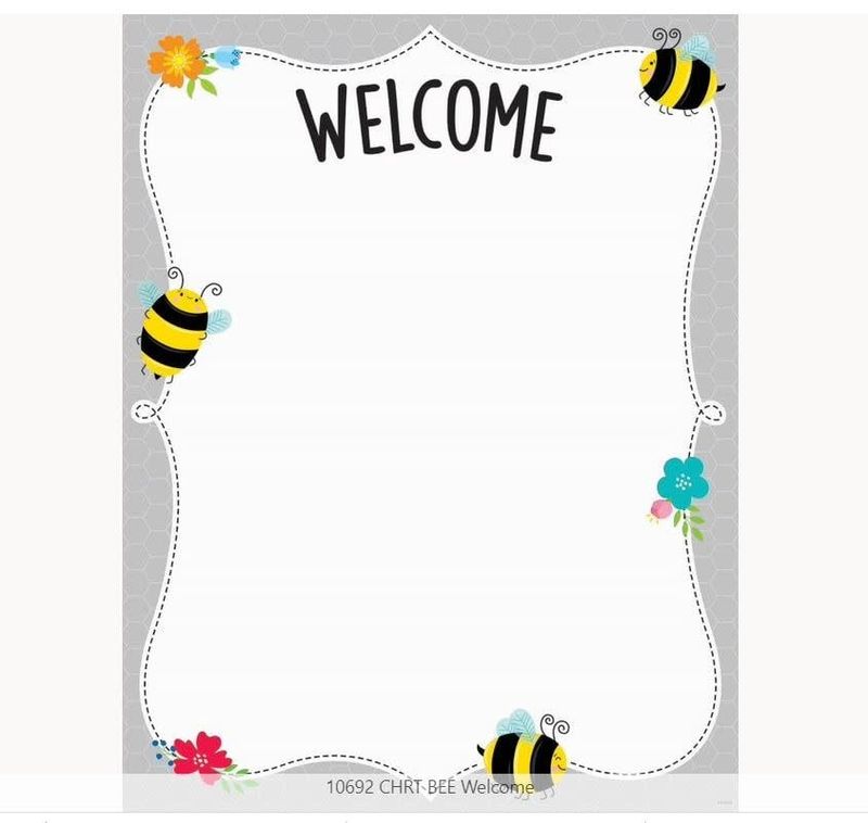*Busy Bees Welcome Chart
