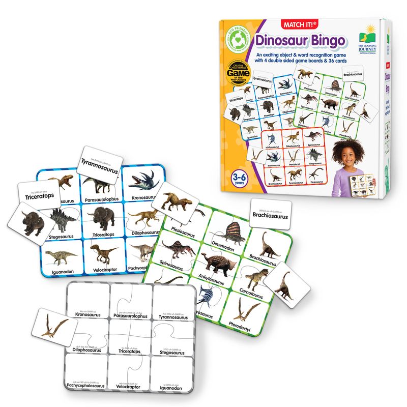 Match It! Dinosaur Bingo
