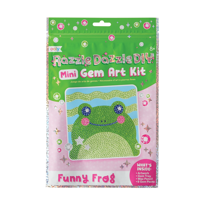 Razzle Dazzle DIY Gem Art Kit - Funny Frog