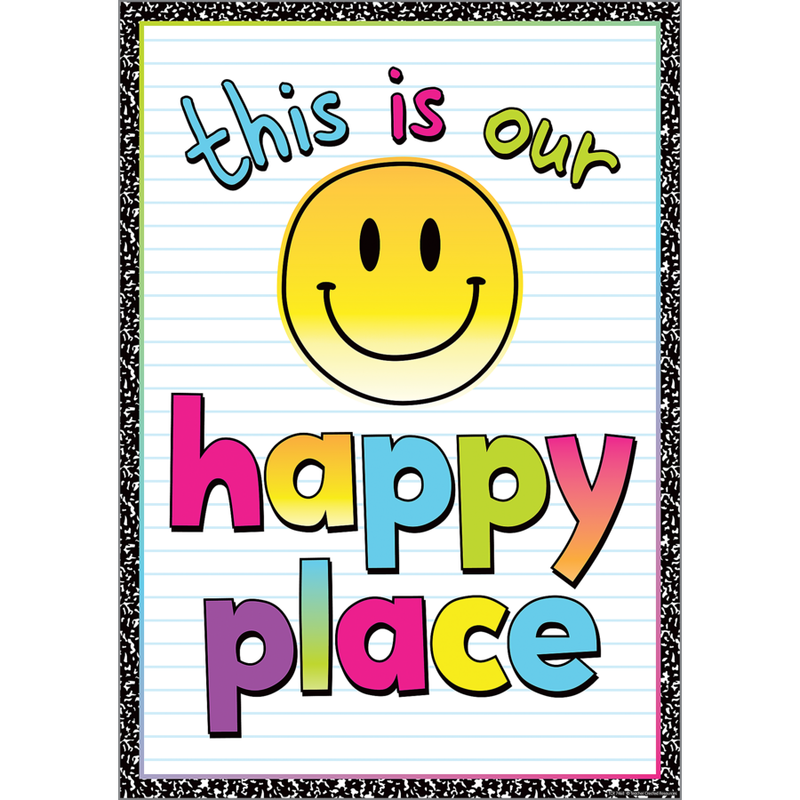 Brights 4Ever Happy Place Positive Poster