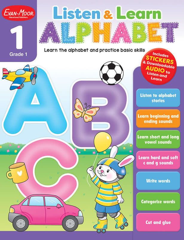 Listen and Learn: Alphabet, Grade 1