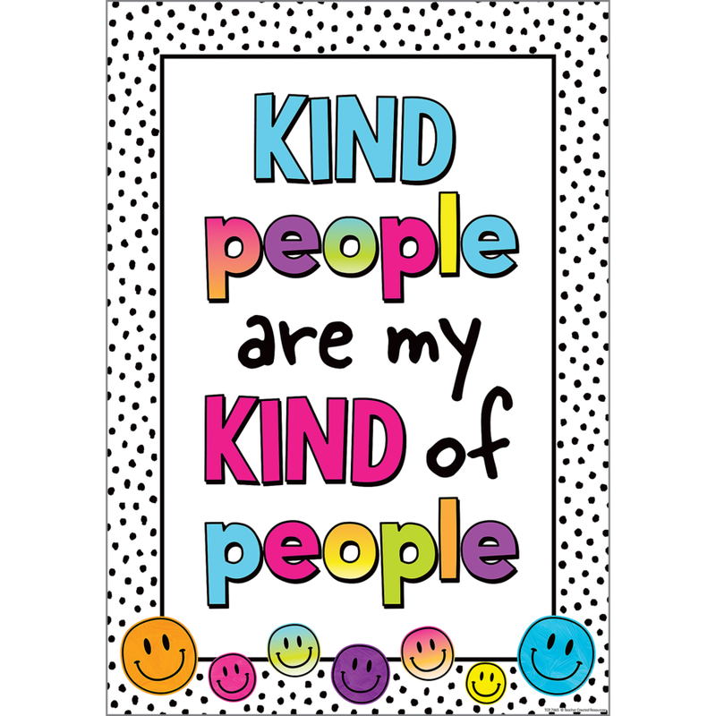 Brights 4Ever Kind People Are My Kind of People Positive Poster