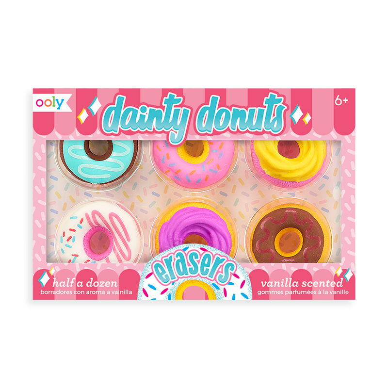 Dainty Donuts Pencil Erasers