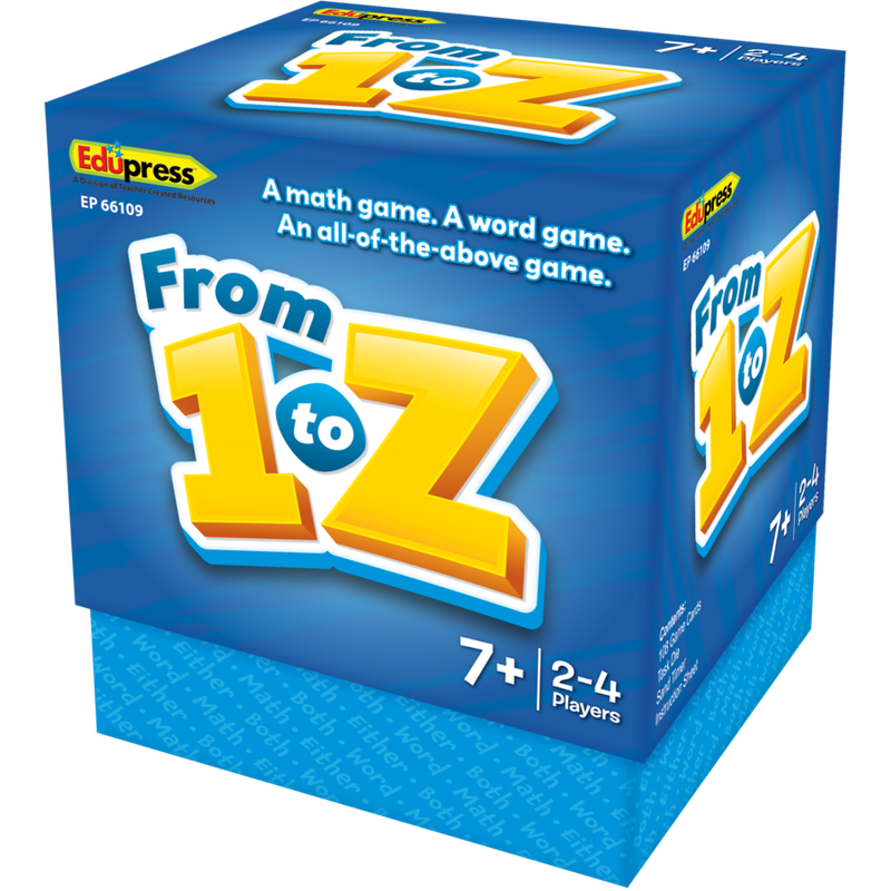 From 1 to Z Card Game