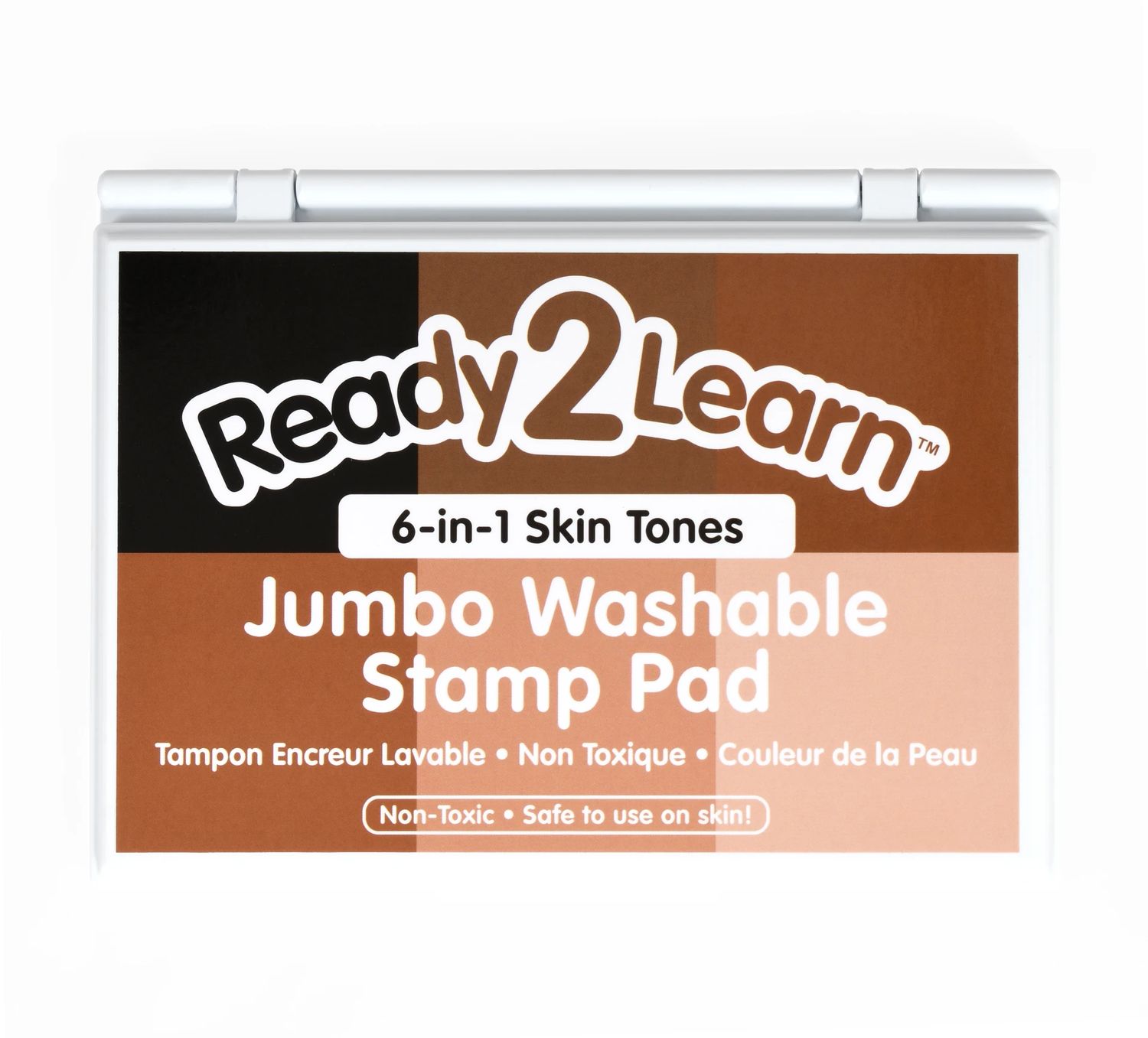 Jumbo 6-in-1 Washable Stamp Pad - Skin Tones