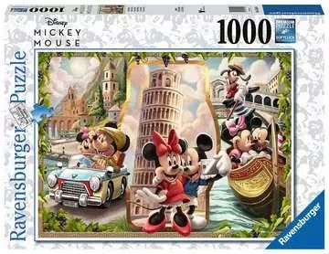 Disney Mickey Mouse: Vacation Mickey and Minnie Puzzle (1000 pc)