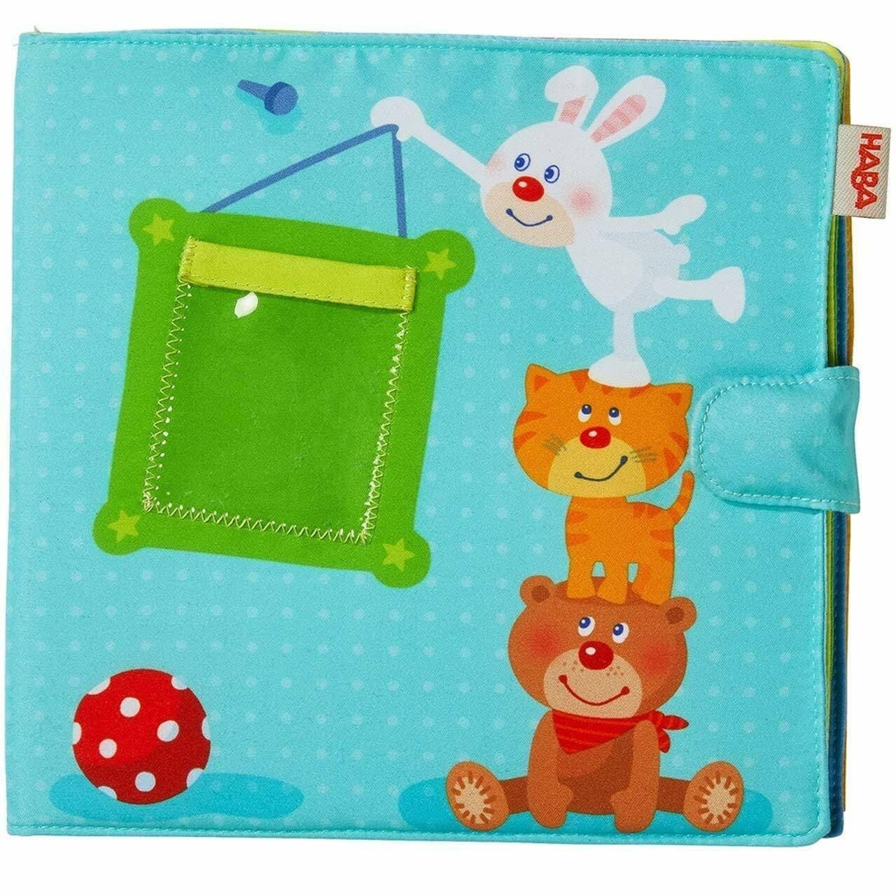 Playmates Soft Fabric Baby Photo Album