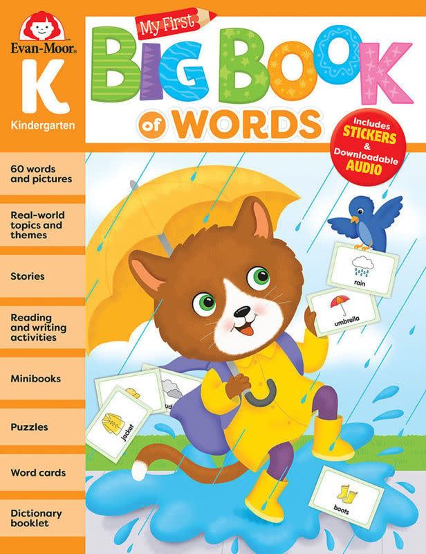 My First Big Book of Words, Grade K — Activity Book