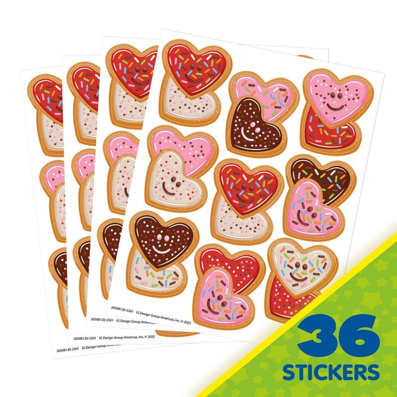 LOVE Valentine's Day Stickers Giant